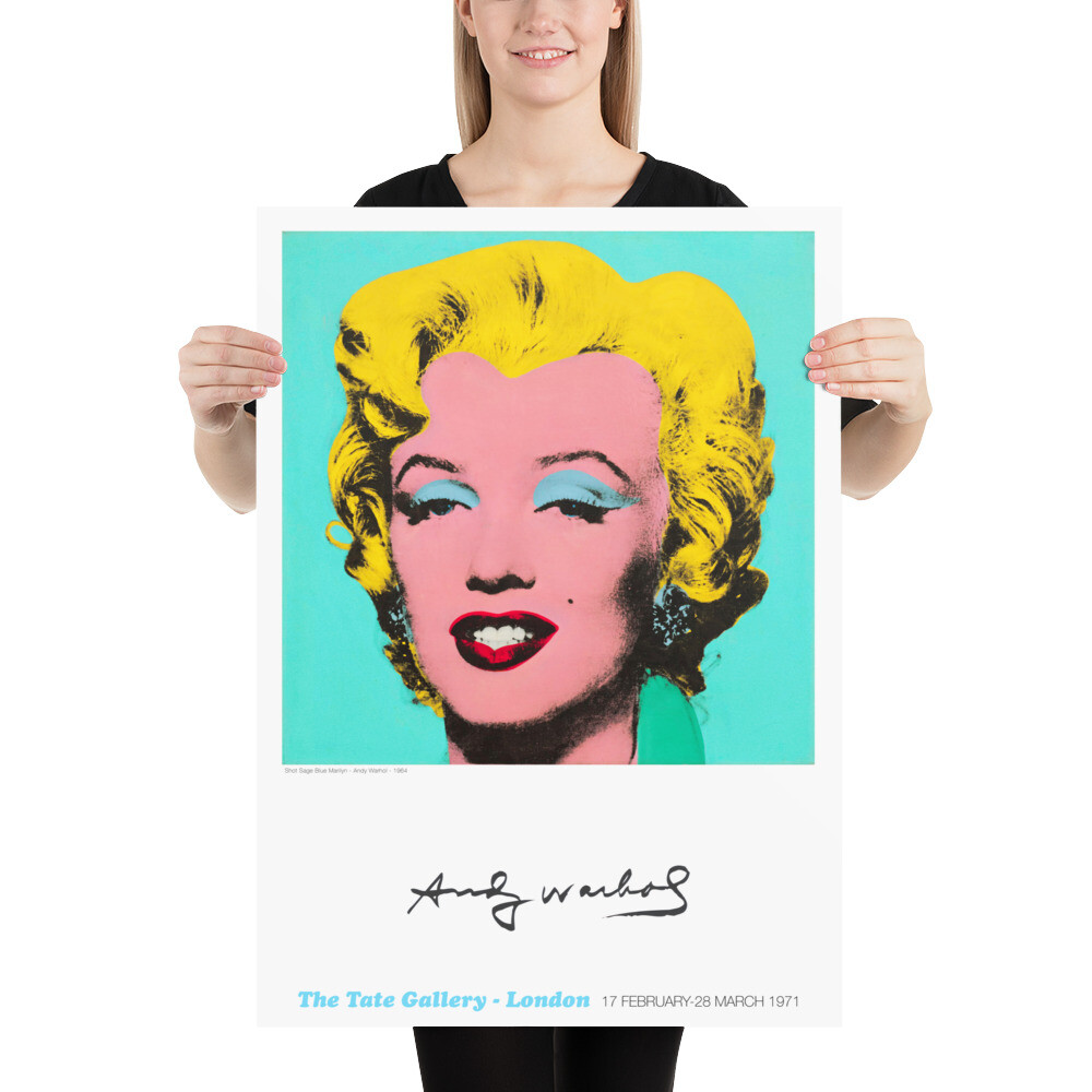 ウォーホル Marilyn(1964) ドイツ製ポスター ウォーホル Marilyn(1964) ドイツ製ポスター