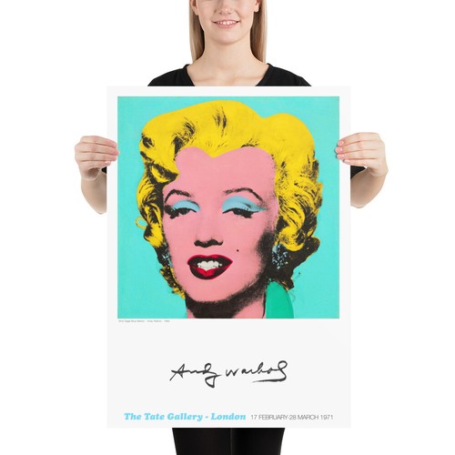 Poster Marilyn Monroe - Shot Sage Blue Marilyn - Andy Warhol 1964 - Picture 11 of 12