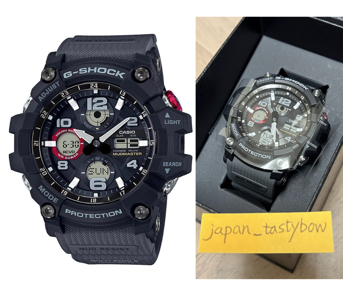 Casio G-SHOCK GWG-100-1A8JF MUDMASTER Atomic Radio Solar Watch GWG