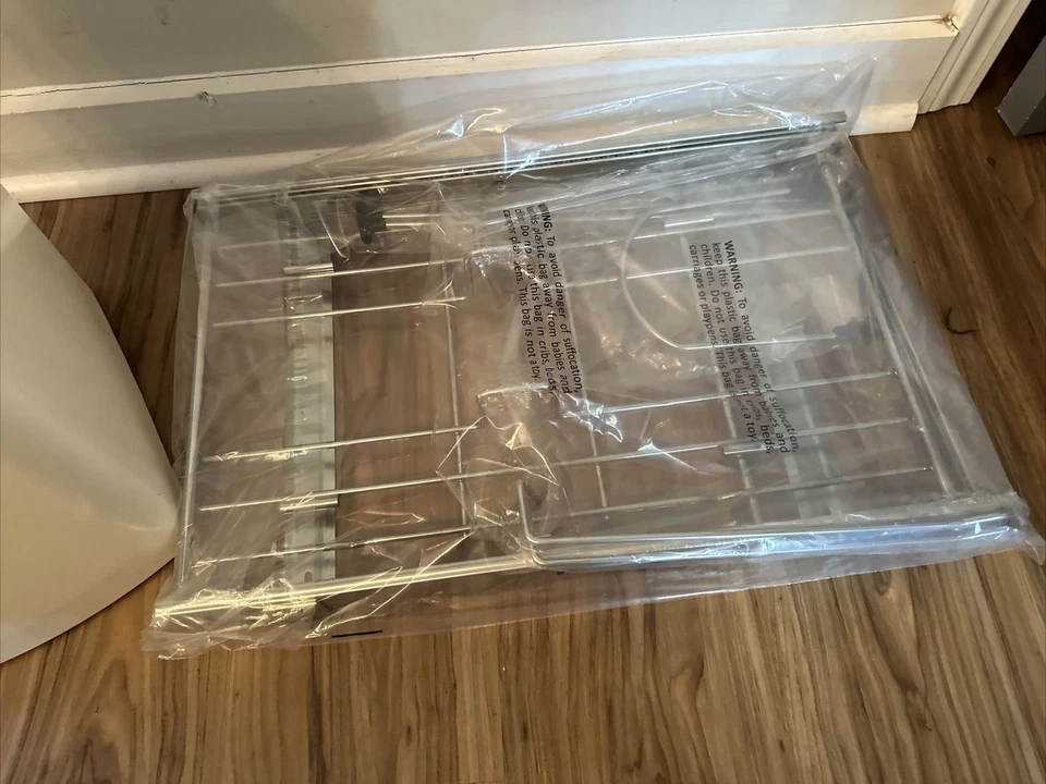 Rev-A-Shelf Double Pull Out Trash Can 35 Qt for Kitchen, White, RV-18KD-11C S - Image 4 of 4