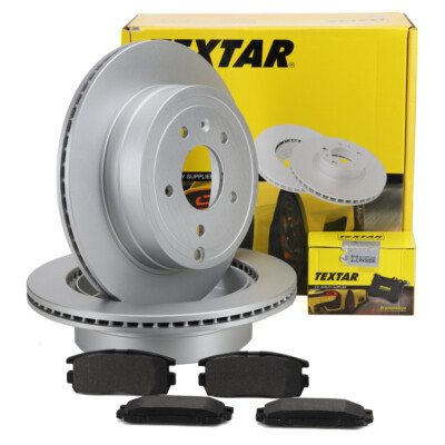 TEXTAR Bremsscheiben Ø 303mm + Beläge für OPEL ANTARA A CHEVROLET CAPTIVA hinten