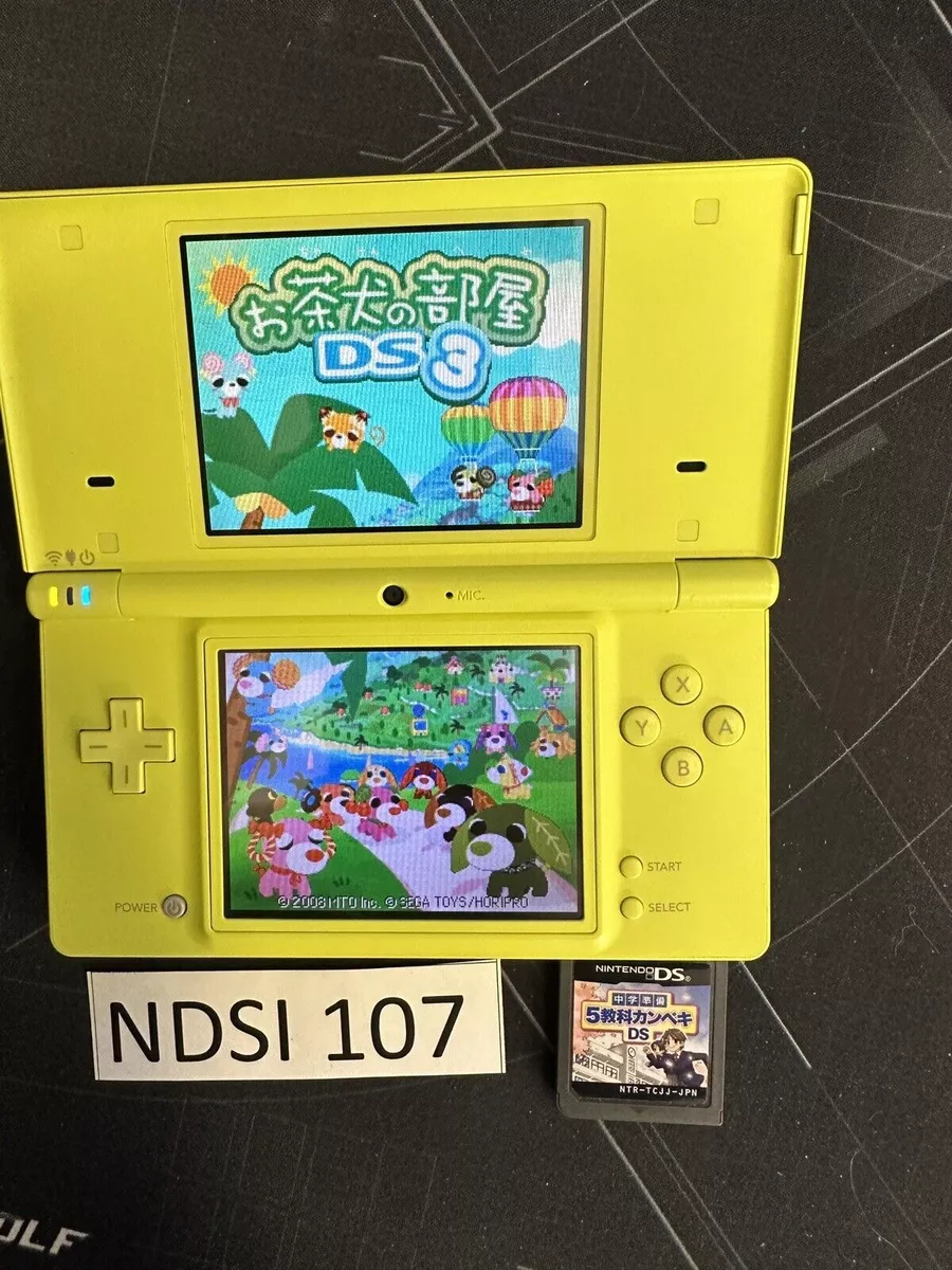 Original Nintendo dsi classic handheld game console ndsi contains