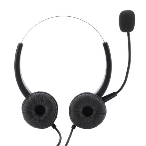 Crystal RJ9 Call Center Headset Noise Cancelling Call Center Headphones With AGS - Photo 1/7