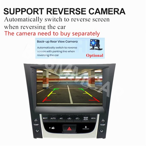9in Car Stereo Radio GPS Navi Touch Screen Fit For Lexus GS Series 2005-2011 - Bild 10 von 12