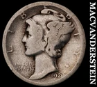 1920 Silver Mercury Dime - Scarce  Better Date  No Reserve  #G8755