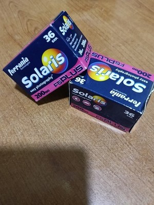 2 Rollen Ferrania Solaris 36 Auslösungen