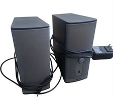 Bose Companion 2 Series II Multimedia Computer Speaker System Silver Pair  Cord