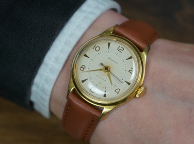 Volna watch, retro watch, vintage watch, USSR, 1 MChZ, Mens watch, Watch 1950