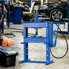 Heavy Duty 10 Ton Hydraulic Benchtop Press Adjustable Press With Gauge Shop
