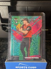 2026 Topps Finest Grant Taylor /199 Rare Aqua Mini Diamond Rookie Card #262 . rookie card picture