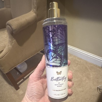 Bath & Body Works Butterfly Fine Fragrance Mist 8 fl oz Vegan Women Raspberry