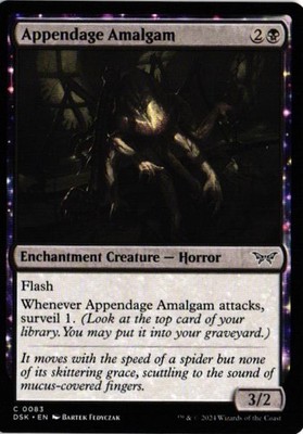 Appendage Amalgam C Duskmourn: House of Horror 83 NM