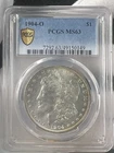 1904-O $1 Morgan Dollar 90% Silver New Orleans PCGS MS63 US Coin