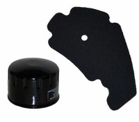 KIT LUFT- UND ÖLfilter Inspektionspaket Piaggio MP3 400 2007 2008