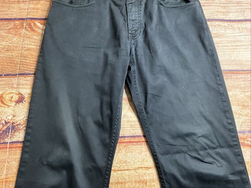 Polo Ralph Lauren Jeans Men's 32x34 Fine European Tailoring Black Trousers - Picture 4 of 19