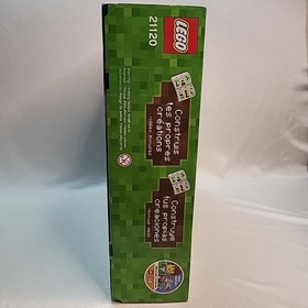 Lego Minecraft The Snow Hideout 21120 Brand New Sealed Front Box Wear Fast Ship