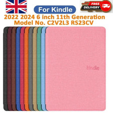 For Amazon Kindle 11th Gen 2024 6 inch Shockproof Smart Case Flip Leather Cover