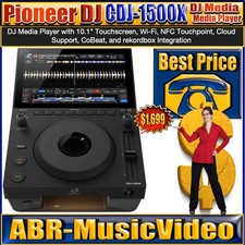 Pioneer DJ AlphaTheta CDJ-1500X DJ Media Player