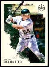2020 Panini Diamond Kings Sheldon Neuse Rookie Oakland Athletics #146