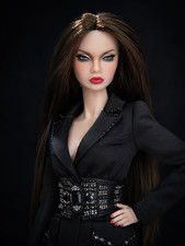 integrity toys OOAK Repaint Poppy Parker Custom Art Doll Head