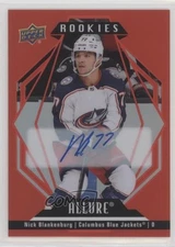 2022 Upper Deck Allure Rookies Red Rainbow Nick Blankenburg #132 Rookie Auto RC
