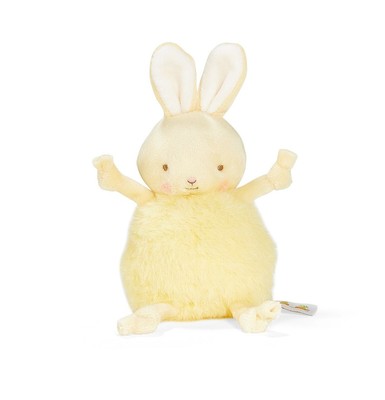 Bunnies By the Bay 5'' Lemongrass Roly Poly Bunny Soft Yellow Plush Rabbit