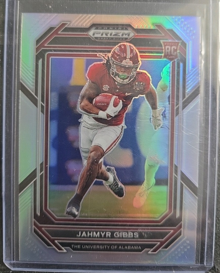 2023 Panini Prizm Draft Picks - Jahmyr Gibbs #116 Silver Prizm (RC)