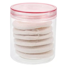  Practical Loofah Makeup Puff Reusable Facial Puff Face Cleaning Pads Cleaning