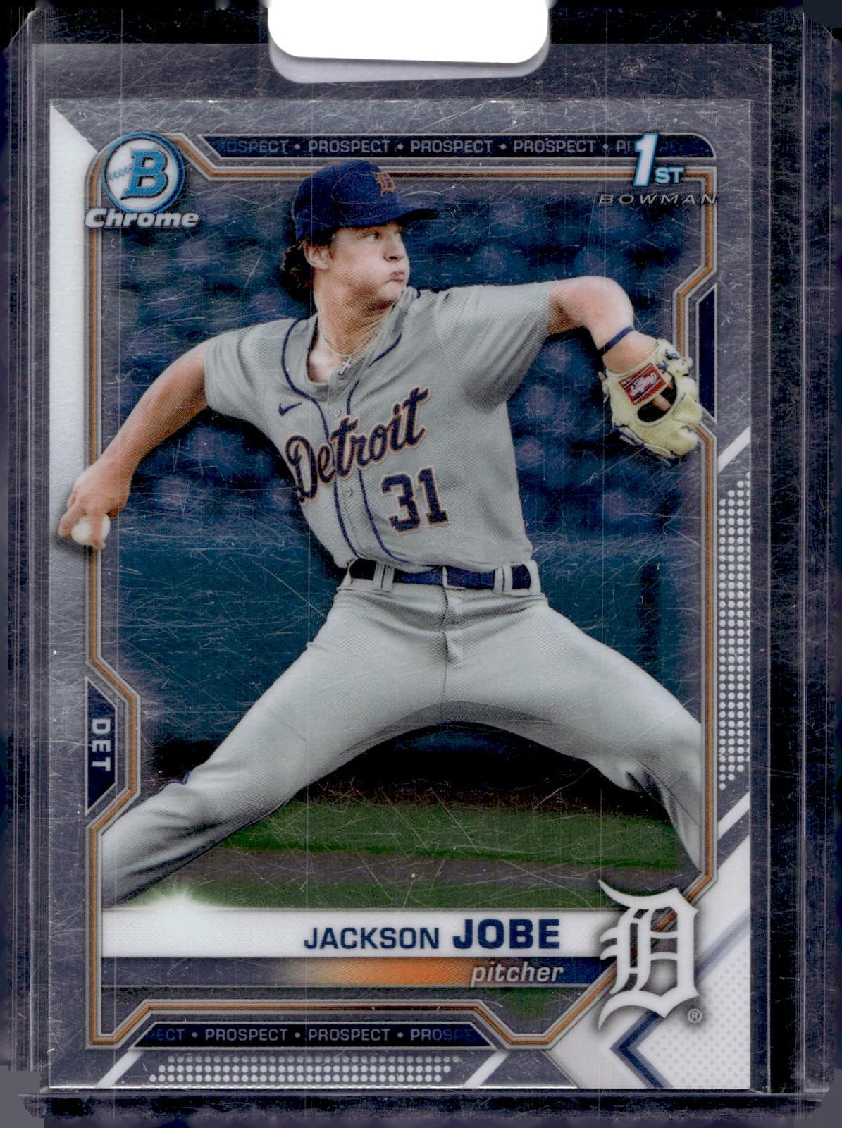 2021 Bowman Draft #BDC-69 Jackson Jobe Chrome