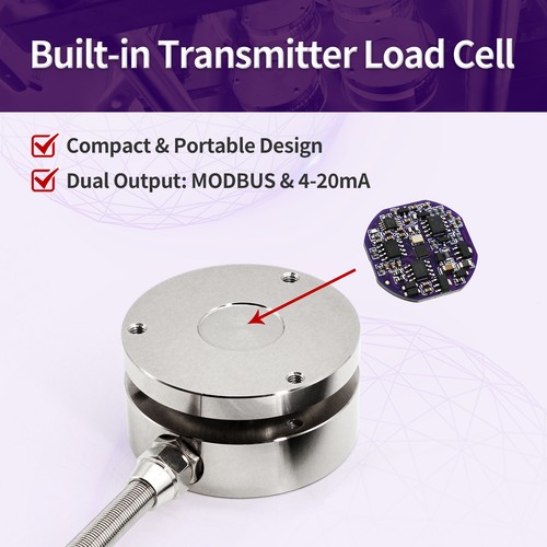 oad Cell Built-in Transmitter Chip Output Modbus & 4-20mA Range 50- 5000kg - Picture 25 of 60