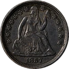 1857-O Seated Liberty Dime