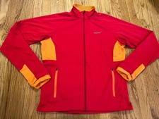 Patagonia Wind Shield Polartec Active Jacket Fuchsia Red Men's Medium Full Zip