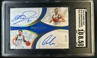 2018-19 Immaculate Dirk Nowitzki Luka Doncic,, EX Dual Auto #8/25 SGC 8.5/10
