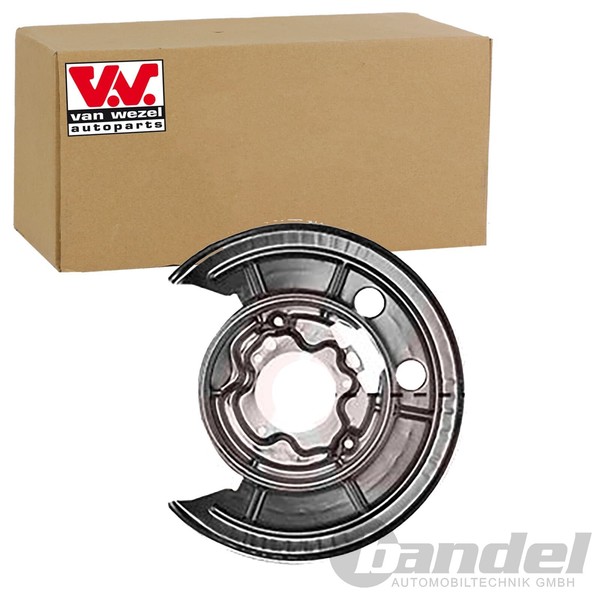 VAN Wezel Spritzblech Bremsscheibe Hinterachse Links Passend FÜR CitroËN Jumper-image