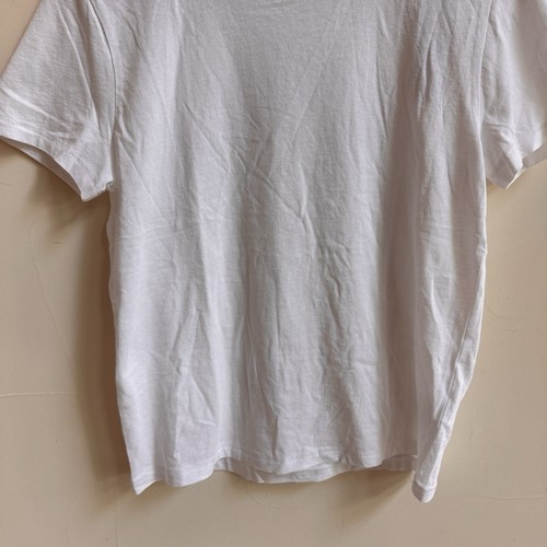 T-shirt donna J Crew bianca vintage jersey manica corta girocollo cotone taglia S - Foto 5 di 10