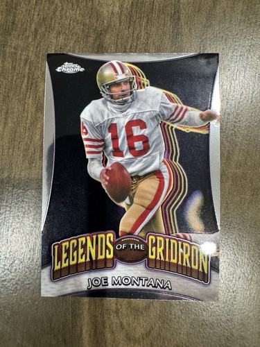 2024 Topps Chrome - Legends of the Gridiron Joe Montana #LOG-10