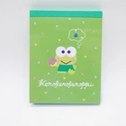 Sanrio 2026 Kerokerokeroppi Mini Memo Pad (2 Designs) 100 Sheets Made in JAPAN