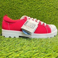 Skechers Rotund ST Womens Size 10 Red White Steel Toe Working Shoes Sneakers