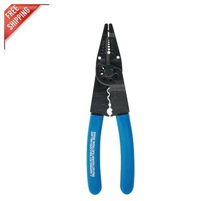 Versatile 8-Inch Wire Multi Tool - Crimper, Stripper, and Bolt Cutter - USA-Made