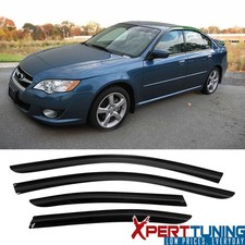 Fits 05-06 Subaru Legacy Outback Sedan Acrylic Window Visors Vent Sun Guard 4pcs Fits 05-06 Subaru Legacy Outback Sedan Acrylic Window Visors Vent Sun Guard 4pcs