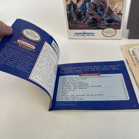 🔥MAGIC OF SCHEHERAZADE (Nintendo, 1989) Complete CIB Box Game RPG MAP NES🔥