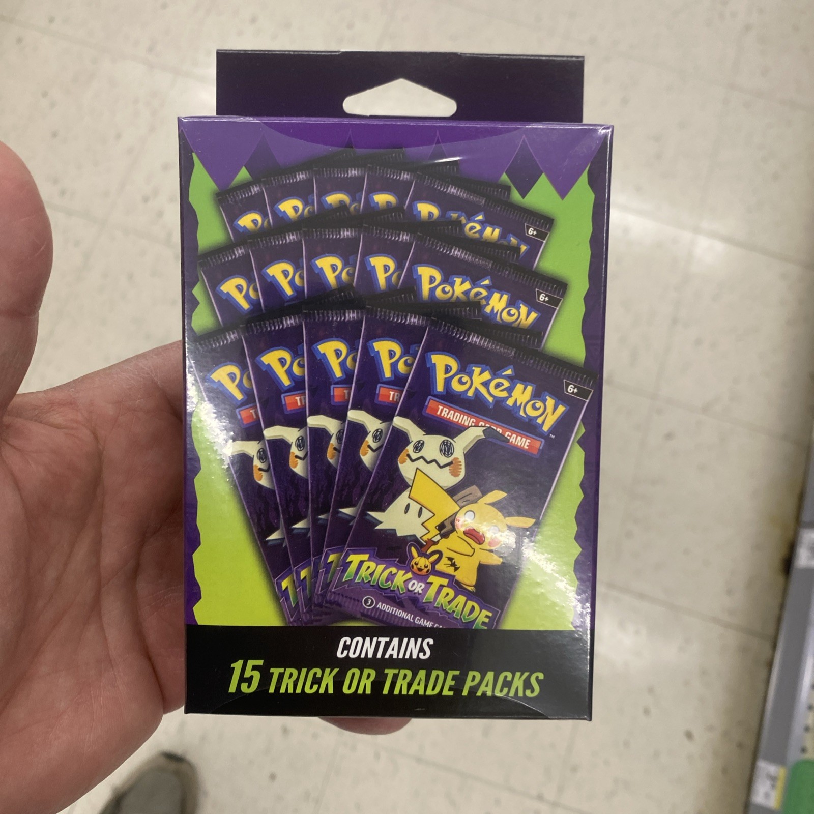Pokémon Trick or Trade Booster Pack Box - 15 Packs - 2025 NEW Sealed Box
