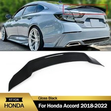 For 2018-2022 Honda Accord Jdm V2 High Kick Gloss Black Duckbill Trunk Spoiler For 2018-2022 Honda Accord Jdm V2 High Kick Gloss Black Duckbill Trunk Spoiler