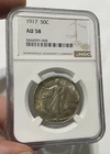 Photo of a 1917-P Walking Liberty Half Dollar from an eBay listing that sold on Jul 22, 2026