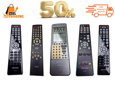 5er Set Denon 2x RC-1173, RC-1018, RC-770, RC-1184 Fernbedienungen   Getestet