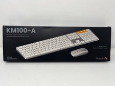 ProtoArc KM100-A Backlit Bluetooth Keyboard and Mouse Combo for Mac 
