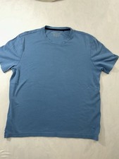Banana Republic Men's Blue Graphic Short Sleeve T-Shirt Crew Neck Size Medium
