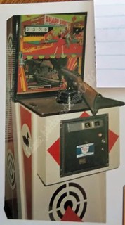 Vintage Sharp Shooter Arcade Game 1971
