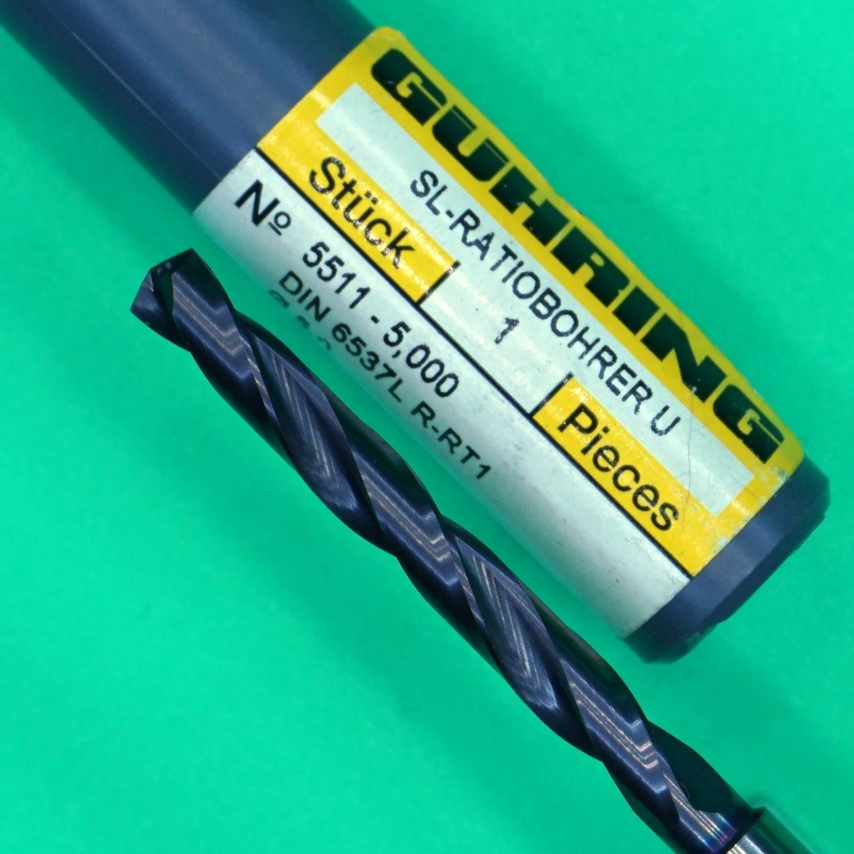 Gühring 5510 VHM-Spiralbohrer – 11 Mm, 3xD Kühl Produktbild-Vorschau 3