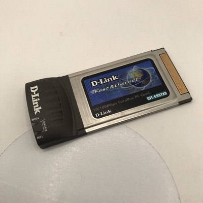 D-Link DFE-690TXD Wired CardBus Ethernet Adapter 1 Port 100 Mbps RJ-45